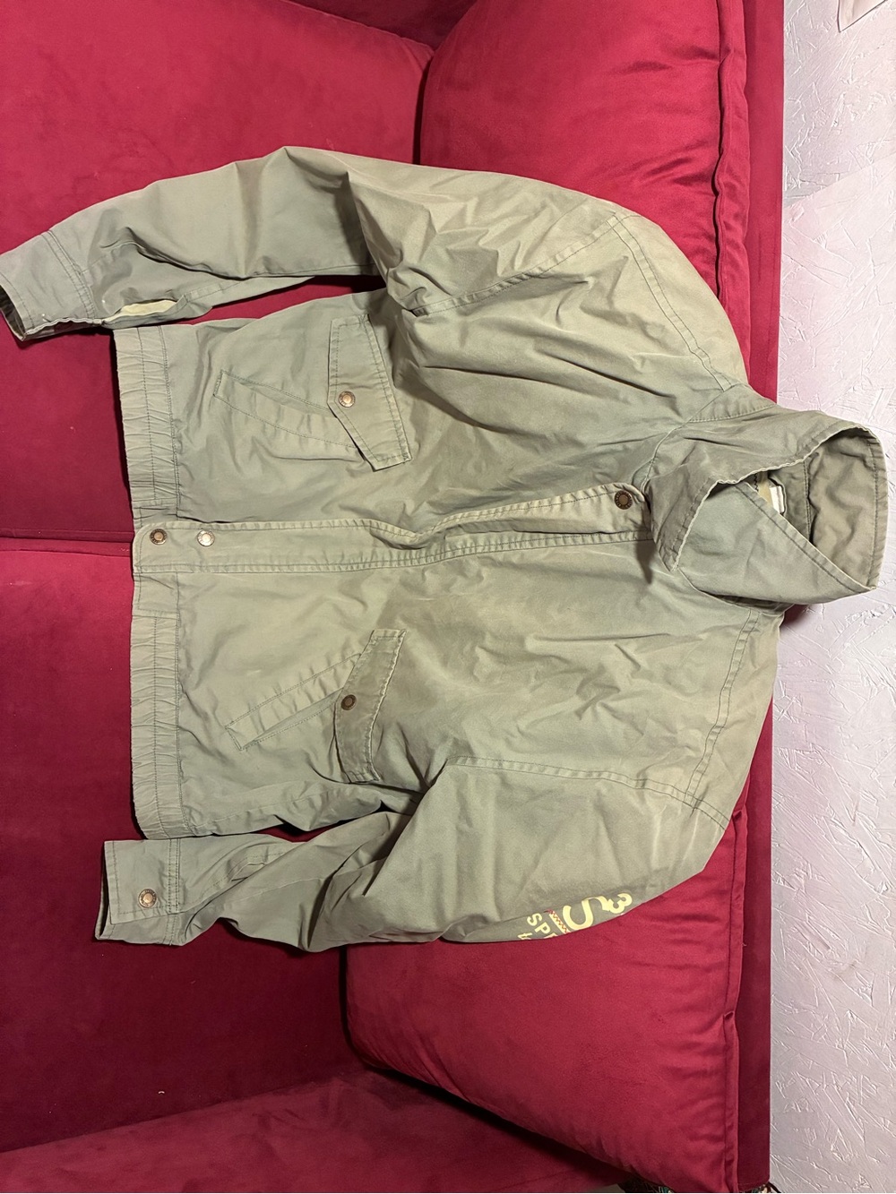 Sperry Olive Green Military Field Jacket